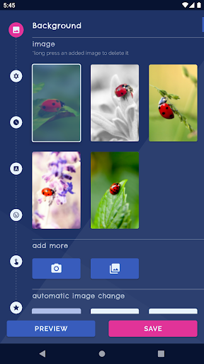 Cute Ladybug Live Wallpaper - عکس برنامه موبایلی اندروید