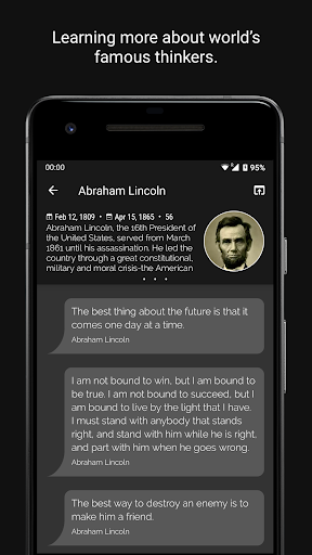 Brilliant Quotes - عکس برنامه موبایلی اندروید