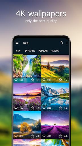 Landscape Wallpapers 4K - Image screenshot of android app