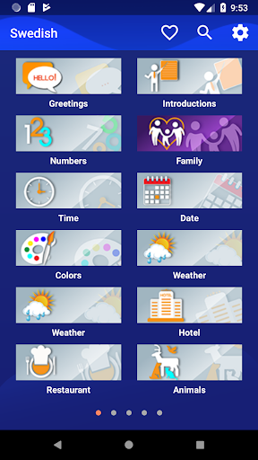 Learn Swedish Faster - عکس برنامه موبایلی اندروید