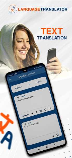 Languages Translator: Scan Pic - عکس برنامه موبایلی اندروید