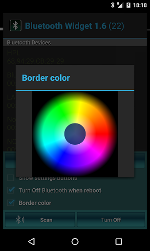 Bluetooth On/Off Widget - عکس برنامه موبایلی اندروید