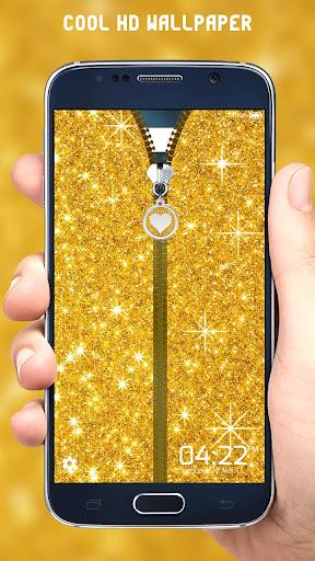 Glitter Zipper Lock Screen - عکس برنامه موبایلی اندروید