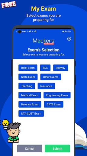 Mock Test,Test Series-Mockers - عکس برنامه موبایلی اندروید
