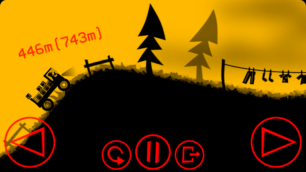 Bad Roads - Gameplay image of android game