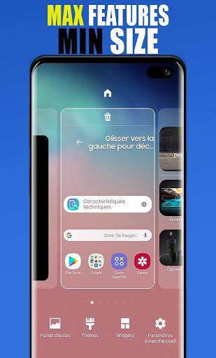 S۱۰ launcher, Galaxy S۱۰ theme - عکس برنامه موبایلی اندروید