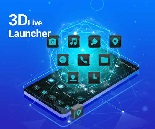 3D Launcher -Perfect 3D Launch - عکس برنامه موبایلی اندروید