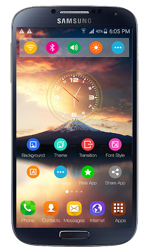 Launcher Samsung Galaxy S8 The - Image screenshot of android app