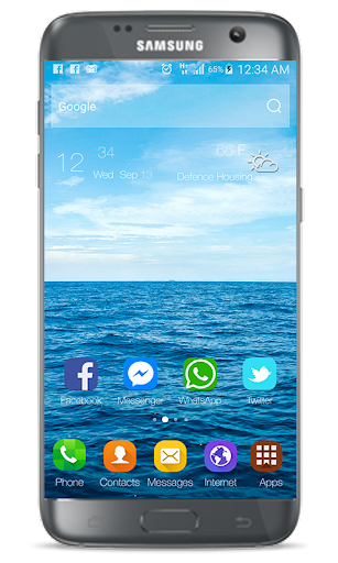 Theme for Huawei Y9 Launcher - عکس برنامه موبایلی اندروید