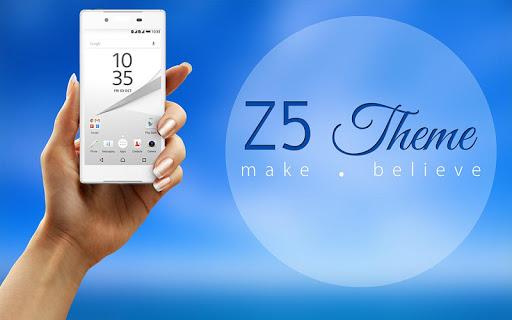 Z5 Launcher and Theme - Image screenshot of android app