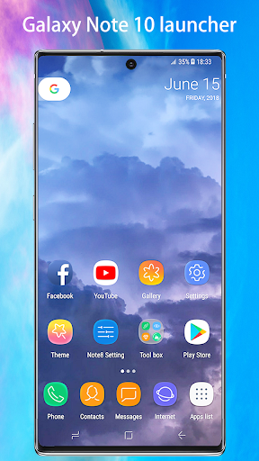 Note Launcher - Galaxy Note20 - عکس برنامه موبایلی اندروید