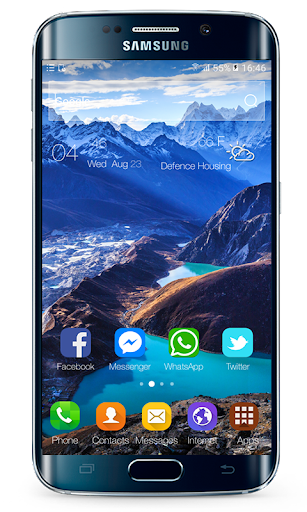Launcher Theme Nokia 7.2 - Image screenshot of android app
