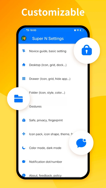 Super Nice Launcher - عکس برنامه موبایلی اندروید