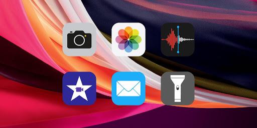 iOS 11 Icon Pack - عکس برنامه موبایلی اندروید