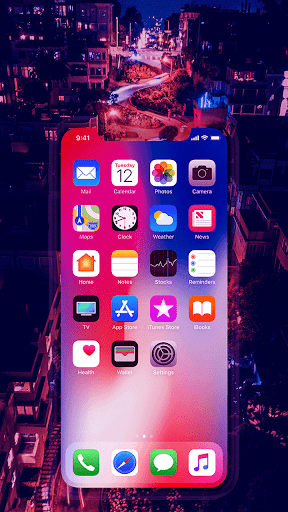 ios 12 launcher xr - ilauncher icon pack & themes - Image screenshot of android app