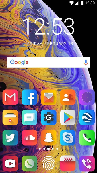 Theme for Phone XS Max Pro - Image screenshot of android app