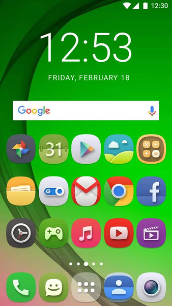 Theme for Motorola G7 Plus - Image screenshot of android app