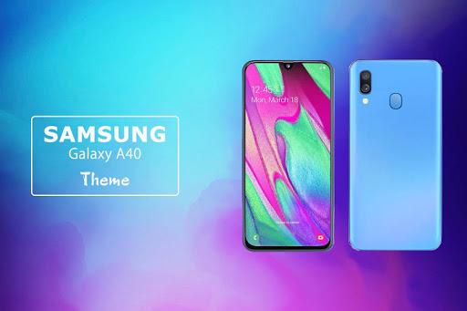 Theme for Samsung Galaxy A40 - عکس برنامه موبایلی اندروید