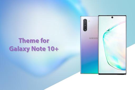 Theme for Galaxy Note 10+ - عکس برنامه موبایلی اندروید