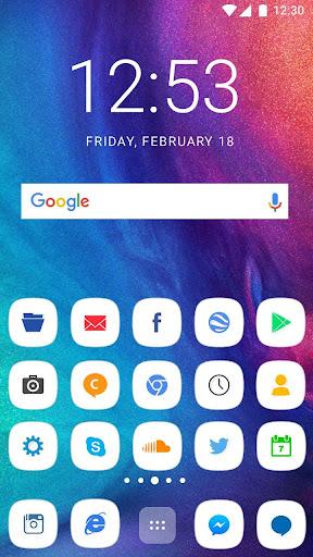 Theme of Xiaomi Redmi Go - Image screenshot of android app