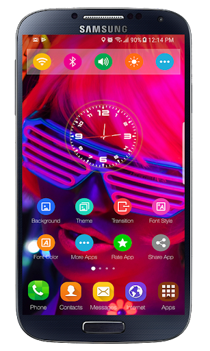 Samsung Galaxy A51 Launcher Th - Image screenshot of android app