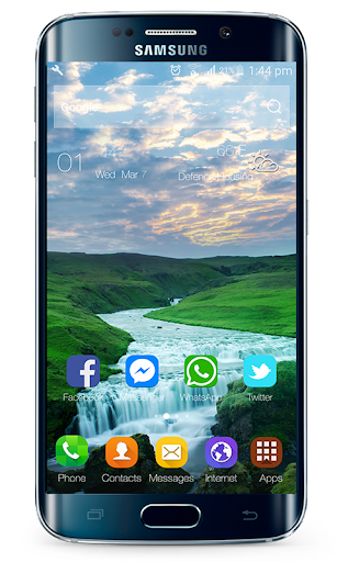 Launcher Samsung Galaxy S9 The - عکس برنامه موبایلی اندروید