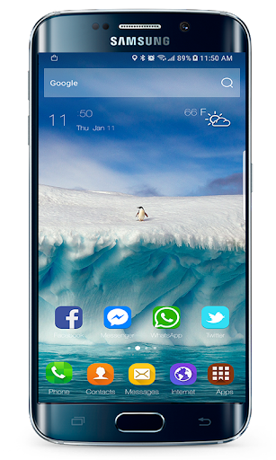 Samsung Galaxy A54 Launcher - عکس برنامه موبایلی اندروید
