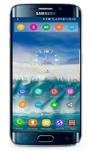 Samsung Galaxy A54 Launcher - عکس برنامه موبایلی اندروید