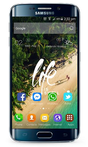 Launcher Samsung Galaxy J6 The - عکس برنامه موبایلی اندروید