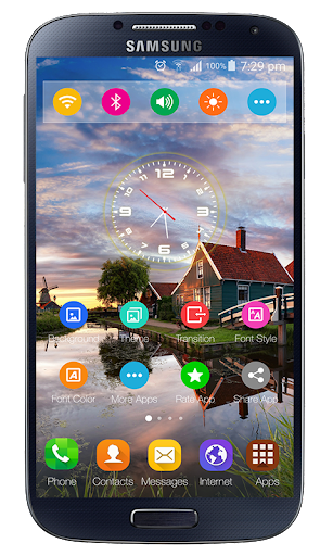 Launcher & Theme Samsung Galax - عکس برنامه موبایلی اندروید