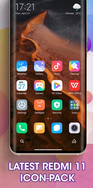 Redmi Note 11 theme - عکس برنامه موبایلی اندروید