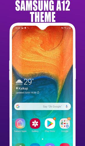Theme for Samsung A12 - Image screenshot of android app