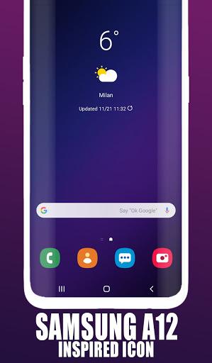 Theme for Samsung A12 - Image screenshot of android app