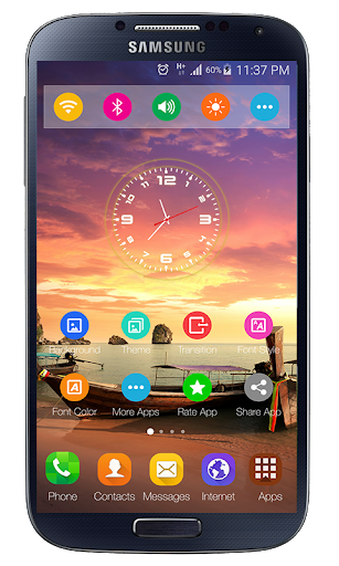 Launcher Theme for Xiaomi Mi A - Image screenshot of android app