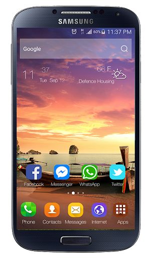 Launcher Theme for Xiaomi Mi A - Image screenshot of android app