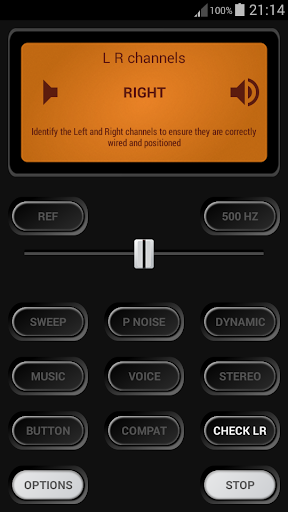 Earphones Test+ - Image screenshot of android app
