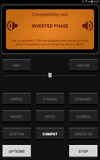 Earphones Test+ - Image screenshot of android app