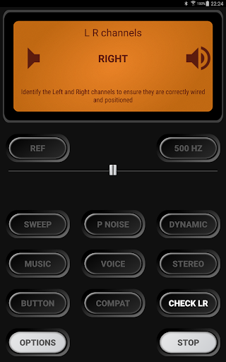 Earphones Test+ - Image screenshot of android app