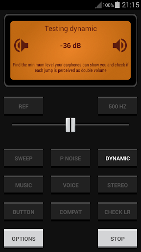Earphones Test+ - Image screenshot of android app