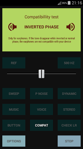 Earphones Test+ - Image screenshot of android app