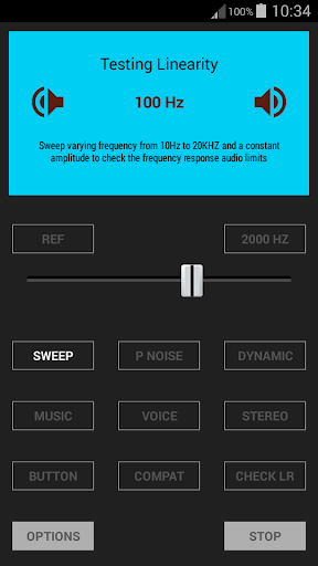 Earphones Test+ - Image screenshot of android app