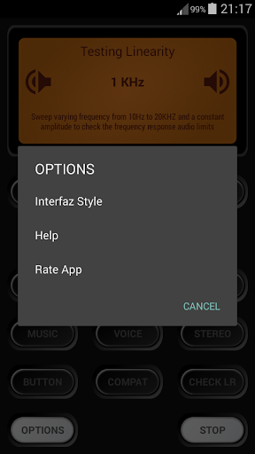 Earphones Test+ - Image screenshot of android app