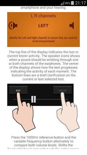 Earphones Test+ - Image screenshot of android app