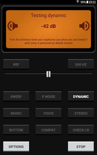Earphones Test+ - Image screenshot of android app