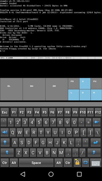 lBochs PC Emulator - Image screenshot of android app