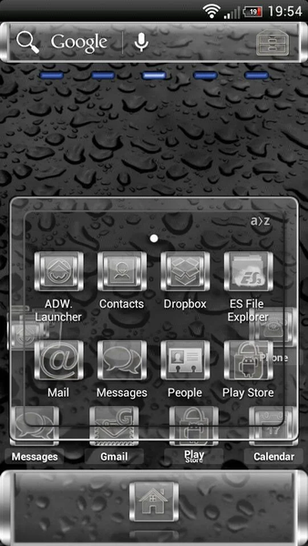 ADWTheme Glass - Image screenshot of android app