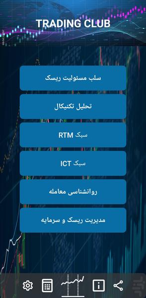 اموزش کامل فارکس و ارز دیجیتال - Image screenshot of android app