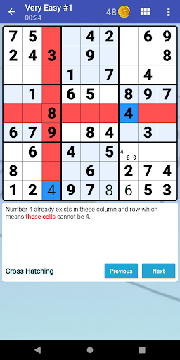 Sudoku - Classic Brain Puzzle - Gameplay image of android game