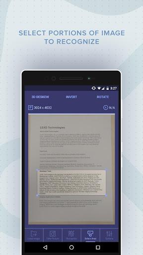 OCR Scanner App with LEADTOOLS SDK - عکس برنامه موبایلی اندروید