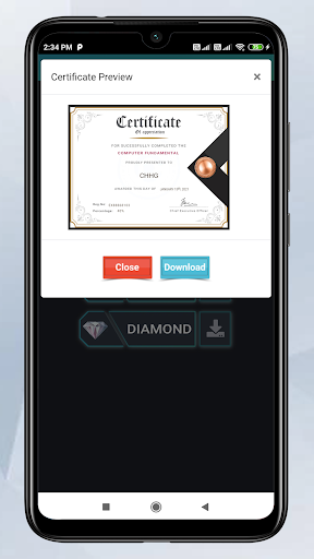 Computer Basic Fundamentals - Image screenshot of android app